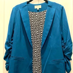 Skies are Blue Teal blazer! Rarely worn.